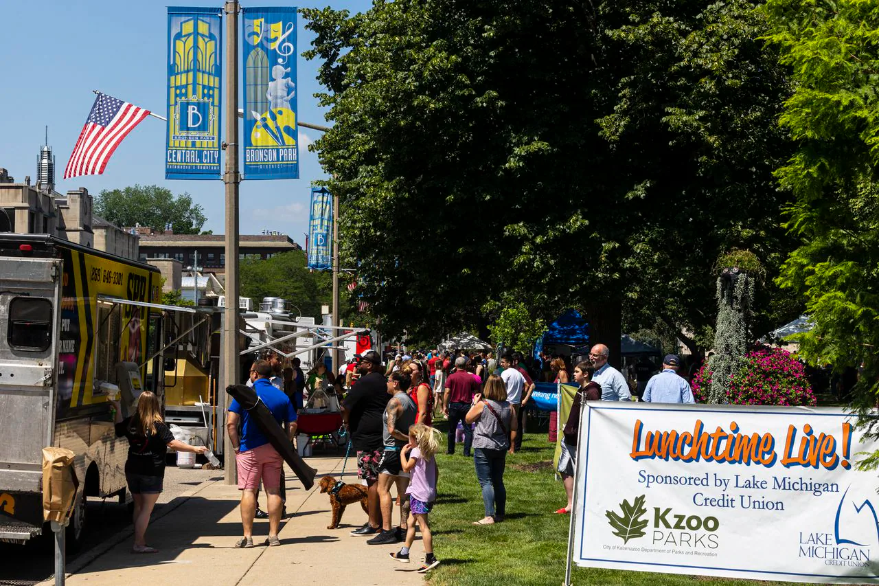 Friday, June 28, 2024 – LUNCHTIME LIVE! Concert In Bronson Park – Downtown Kalamazoo