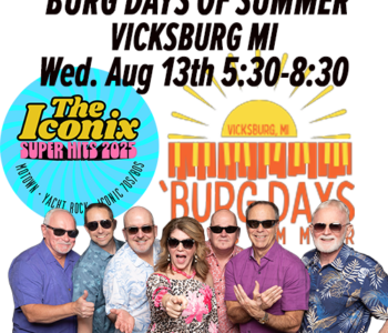 Burg Days Vicksburg MI live Music The Iconix